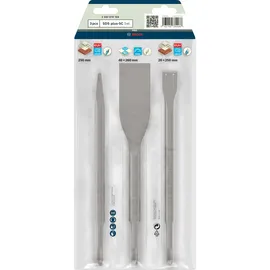 Bosch Meißel-Set 3-teilig 250/250/260 x 20/40 mm