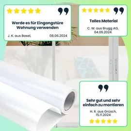 casativo Casativo, Fensterfolie, 6er-Set Milchglasfolie (45 x 200 cm)
