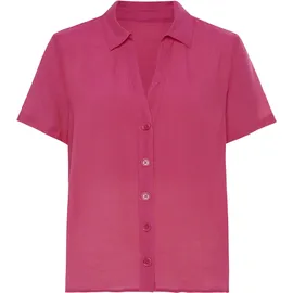 VIVANCE Kurzarmbluse rosa 38