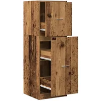 vidaXL Apothekerschrank 40 x 41 x 118 cm Braun