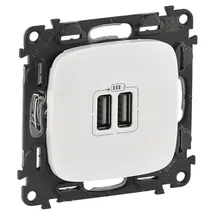 Legrand USB-Steckdose 2-fach Ultraweiß 1 St.