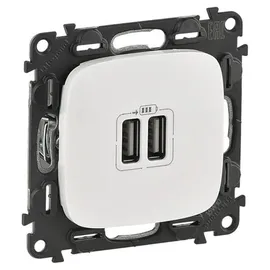 Legrand USB-Steckdose 2-fach Ultraweiß 1 St.