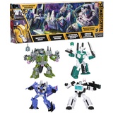 Transformers Toys Buzzworthy Bumblebee Troop Builder Multipack mit 4 Transformers Figuren, Actionfiguren für Jungen und Mädchen ab 8 Jahren