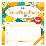 ALPHA EDITION GmbH & Co. KG Familienplaner Deluxe 2027 Weiß