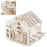 Moni Spielhaus multifunktional Beige