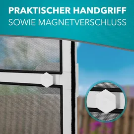 APANA Insektenschutz Tür 100 x 210 cm braun