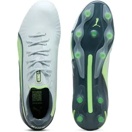 Puma King Ultimate FG/AG Herren - weiß/grau/grün-48