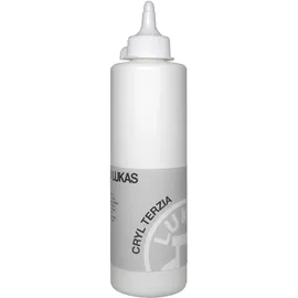 Lukas Cryl Terzia Acrylfarbe Studien-Qualität 500 ml Titanweiß