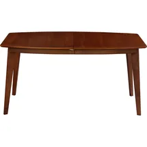 miliboo Esstisch ausziehbar skandinavisch Nussbaum L150-200 LEENA