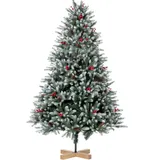 LuxusKollektion Baumbehang Künstlicher Weihnachtsbaum, 180 cm PE/PVC Premium Qualität Tannenzapfen