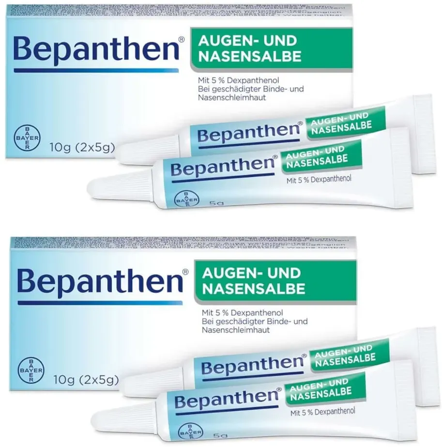 Bepanthen Augensalbe 2x10g 2X10 g Augen- und Nasensalbe