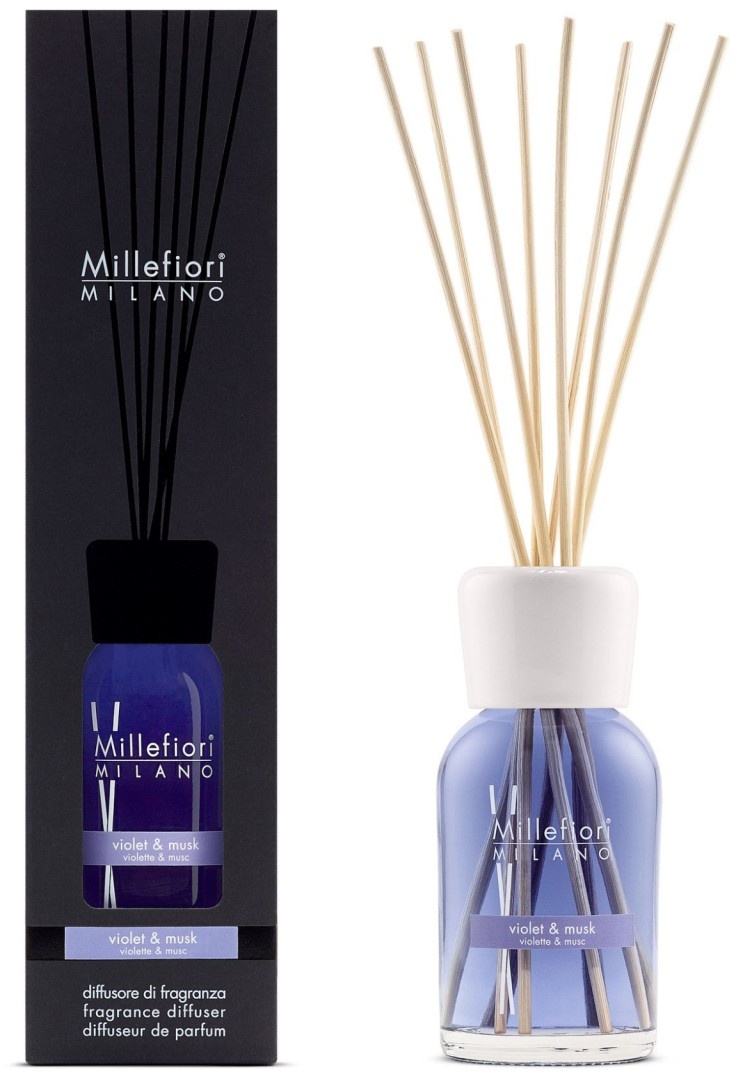 MILLEFIORI MILANO Raumduft Diffuser 250 ml VIOLET & MUSK