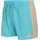 adidas Herren Badeshorts 3-Streifen hellblau/orange - L in Blau LUCCYA/LUOR