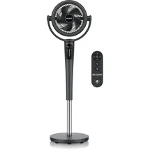 Brandson 21,5 cm Standventilator Schwarz