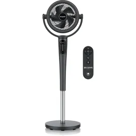 Brandson 21,5 cm Standventilator Schwarz