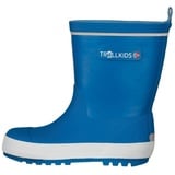 TROLLKIDS Lysefjord Gummistiefel - Glow Blue - EU