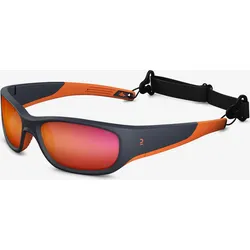 Sonnenbrille Wandern MH T550 polarisierend Kategorie 4 für Kinder ab 10J. orange EINHEITSGRÖSSE