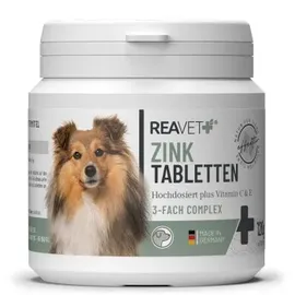 reavet Zink Tabletten für Hunde 120 Stück