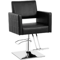 Physa Friseurstuhl Ribbleton mit Fußstütze Sitzhöhe 49 63 cm 150 kg schwarz - Saloneinrichtung physa