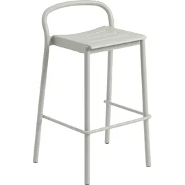 Muuto Linear Barhocker 75 cm, grau