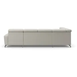 sit&more Wohnlandschaft SIT & MORE "Scarlett U-Form", beige (natur), B:333cm T:226cm, Sofas, Wohnlandschaft, inklusive Kopfteilverstellung, wahlweise mit Bettfunktion, Bettkasten