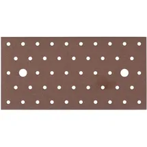 GAH Alberts Alberts Duravis Lochplatte Rostbraun Duplexbeschichtet 200 x 100 x 2 mm