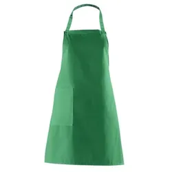 Latzschürze Nackenband verstellbar grün, Größe 34 11/473/08 - grün