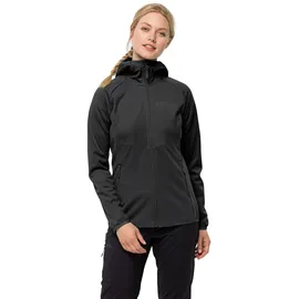 Jack Wolfskin Go Hike Softshelljacke - Black - S