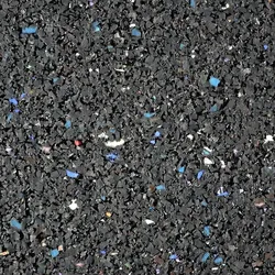 KARAT Bautenschutzmatte Gummigranulatmatte - UV-beständig - Reißfeste Trennschicht - 62,5 x 250 cm / 1 cm