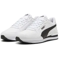 Puma ST Runner v4 Leather Sneakers Erwachsene PUMA White
