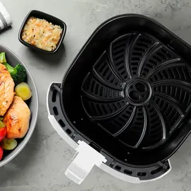 BERGNER Heißluft-Fritteuse 6,9 l 1800 W Weiß