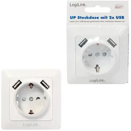 Logilink Mehrfachsteckdose 3 Weiß