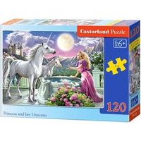 Castorland Princess And Her Unicorns (13098)
