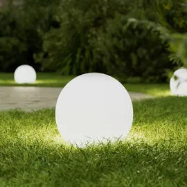 AMBIA GARDEN Solarleuchte Kunststoff 30 mm, 20 mm, 25 mm 3-teilig weiß