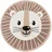 Paco Home Kinderteppich Teppich Rund Kinderzimmer Spielmatte rutschfest Löwen Beige 150 cm, Rund