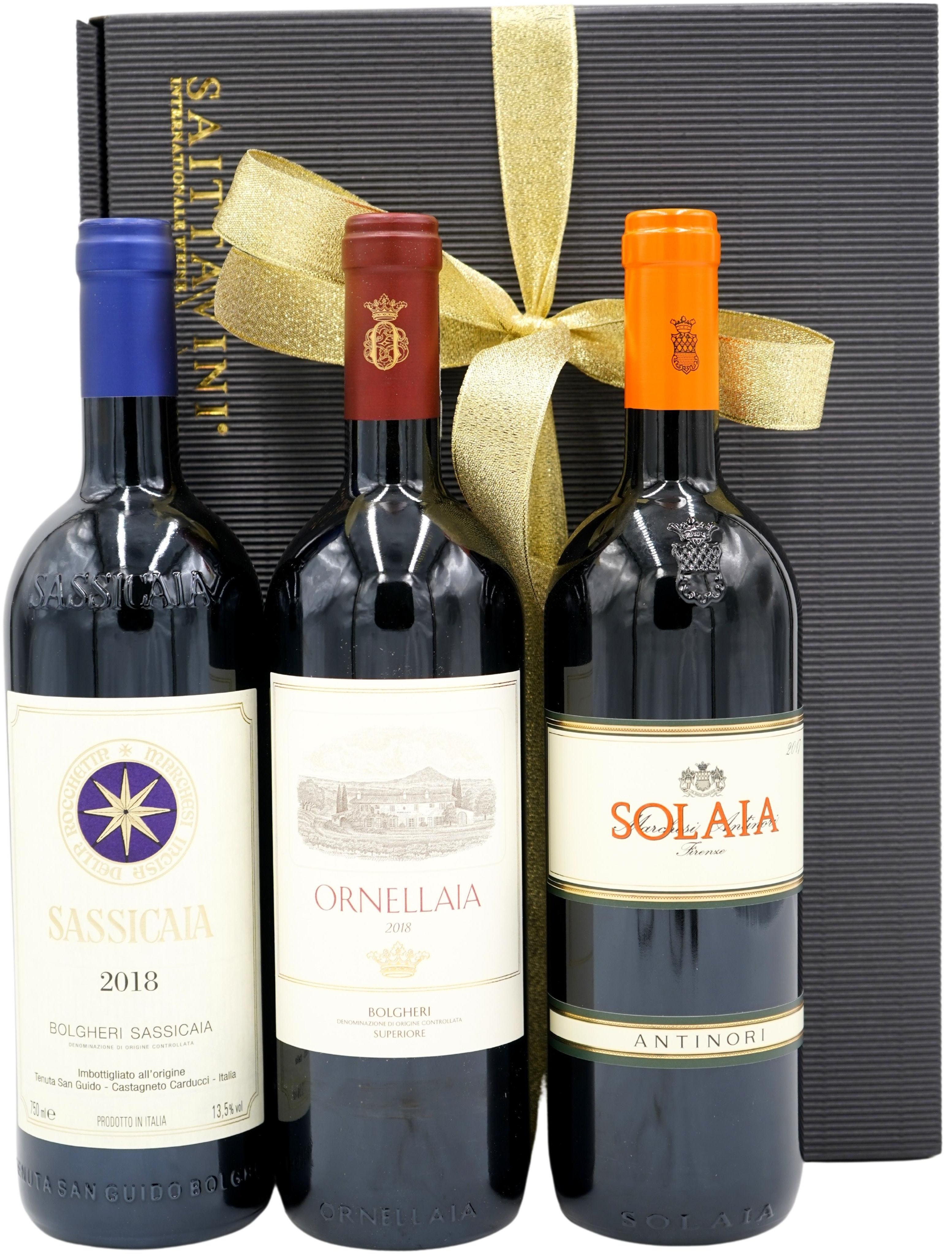 Super Tuscan - Deluxe Paket - 3 Flaschen