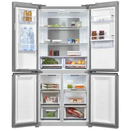 Exquisit MD430-100-WS-200E Multi Door (432 l, 1775 mm hoch, Inoxlook-az)
