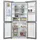 Exquisit MD430-100-WS-200E Multi Door (432 l, 1775 mm hoch, Inoxlook-az)