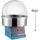 Vevor Elektrische Zuckerwattemaschine, 1000 W Zuckerwattegeräte, Kommerzielle Zuckerwattemaschine mit Abdeckung, Edelstahlschüssel & Zuckerlöffel, Perfekt für Familienfeiern, Partys (Blau)