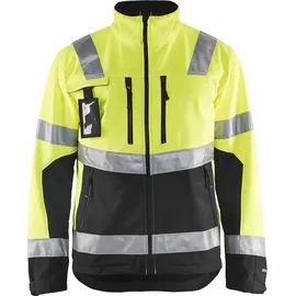 Blåkläder Blakläder High Vis Softshell Jacke 4900 2517 in div. Farben - gelb/schwarz - 2XL
