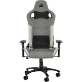 Corsair T3 RUSH - gaming chair - fabric - grey white Gaming Stuhl - Stoff - Bis zu 120 kg