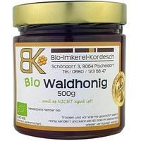 Bio Waldhonig von Bio-Imkerei Kordesch 500 g Honig