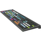 LogicKeyboard Avid Media Composer Astra 2 DE Mac (DE, Kabelgebunden), Tastatur, Grau