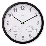 Hama Wanduhr 30 cm 00185885 schwarz