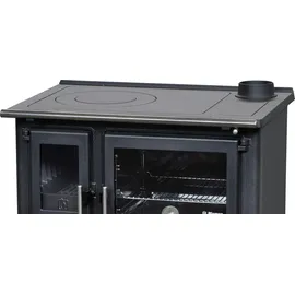 Plamen EEK A+ Küchenofen Slavonac N schwarz 8 kW (rechte Ausführung)