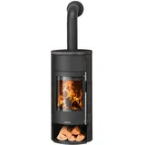 Oranier | Kaminofen | Polar Neo W+ | 8 kW | Schwarz, Keramik Namib