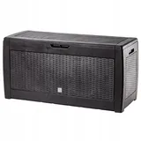 Kadax Gartenkiste 119 x 48 x 60 cm Dunkelbraun