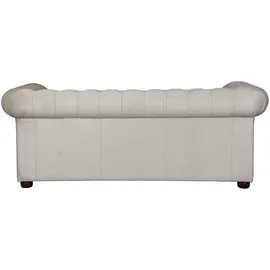 Home Affaire 3-Sitzer HOME AFFAIRE "CHARENTE, optionale Schlafsofa, Chesterfield-Sofa, Bettfunktion", beige (creme), B:198cm H:74cm T:89cm, 100% Polyester, Sofas, mit edler Knopfheftung und typischen Armlehnen, B/T/H 198/89/74 cm