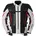Textiljacke Schwarz/Hellgrau/Rot L