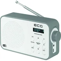 ECG RD 110 DAB+/FM Radio, Weiß, Alarmauswahl: Signal/Radio